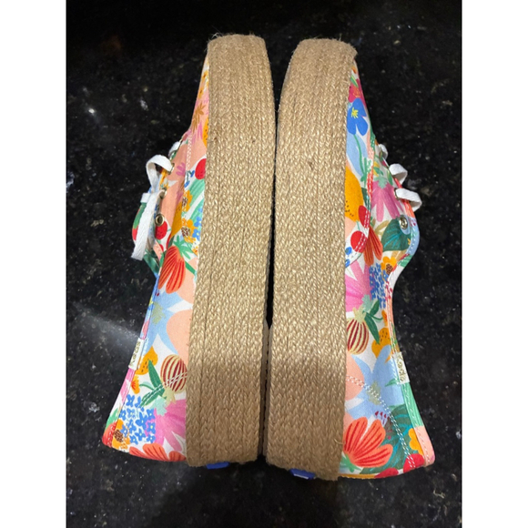 0172 Size 8.5 Keds Triple Kicker with Rifle Paper Company. Brand New. - Picture 4 of 10
